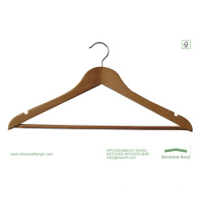 Cheap Wooden Hanger, Wooden T-Shirt Hanger, Good Quality Hanger